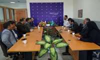 حضور معاون فرهنگی دانشجویی و مدیر روابط عمومی دانشگاه در صداوسیمای خراسان شمالی